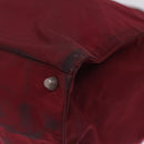 PRADA Hand Bag Nylon Red Auth bs15270-9