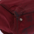 PRADA Hand Bag Nylon Red Auth bs15270-15