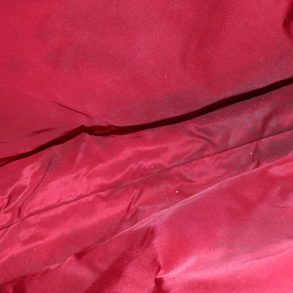 PRADA Hand Bag Nylon Red Auth bs15270