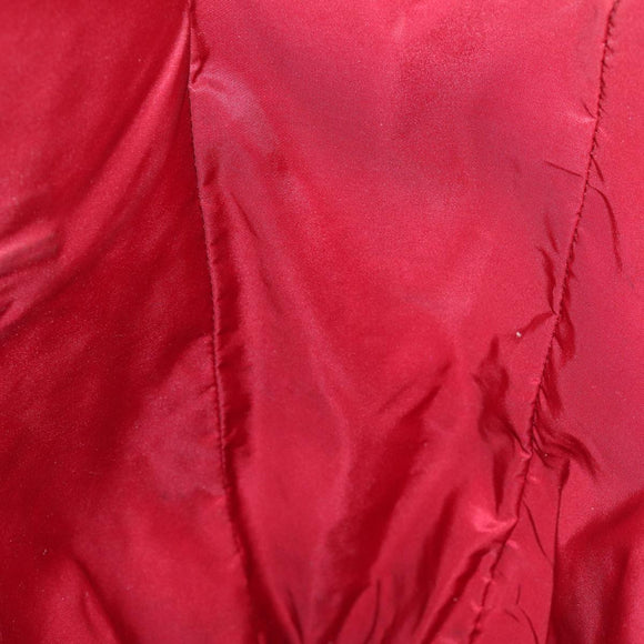 PRADA Hand Bag Nylon Red Auth bs15270