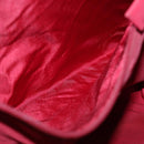 PRADA Hand Bag Nylon Red Auth bs15270-11