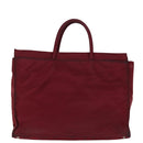 PRADA Hand Bag Nylon Red Auth bs15270-13