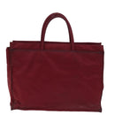 PRADA Hand Bag Nylon Red Auth bs15270-2