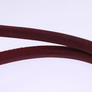 PRADA Hand Bag Nylon Red Auth bs15270-8