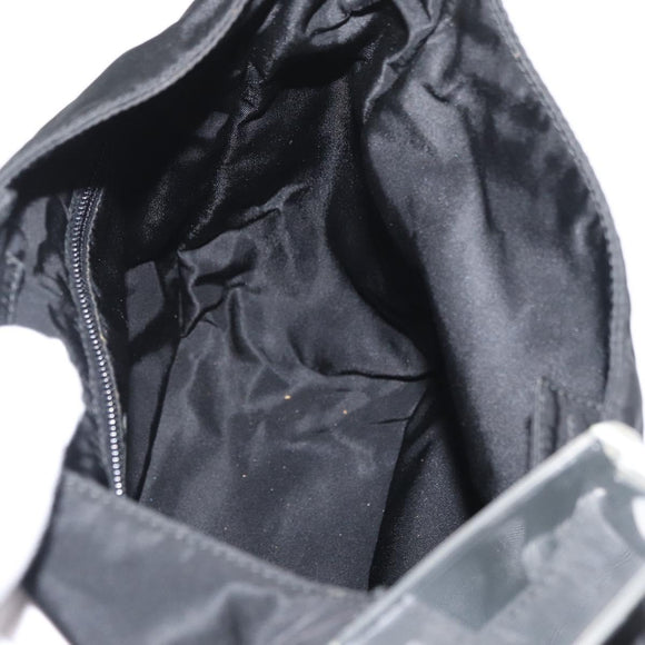 PRADA Shoulder Bag Nylon Black Auth bs15274