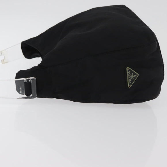 PRADA Shoulder Bag Nylon Black Auth bs15274