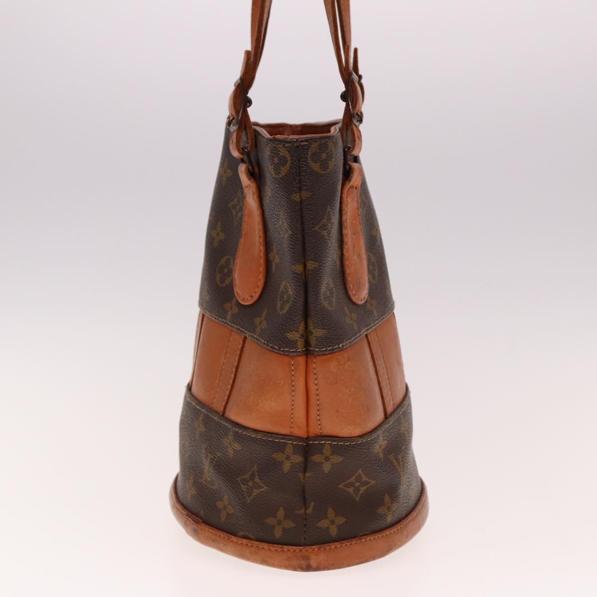 LOUIS VUITTON Monogram Bucket PM Shoulder Bag USA limited M42238 LV Auth bs15284