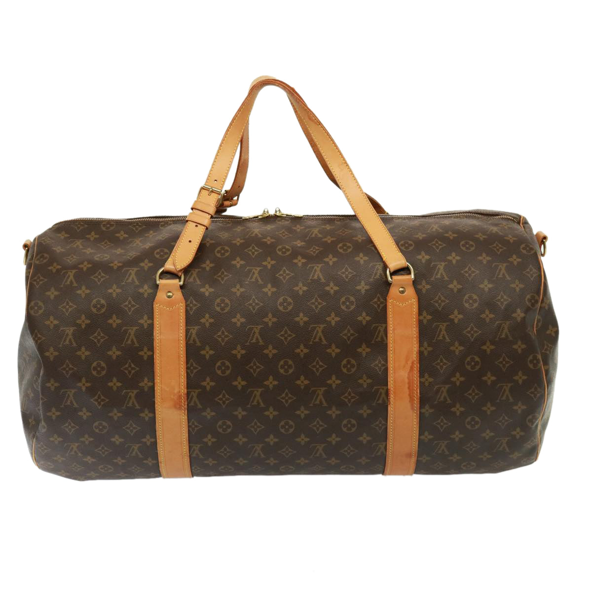 LOUIS VUITTON Monogram Sac Polochon 65 Boston Bag 2way M41222 LV Auth bs15293 - 0