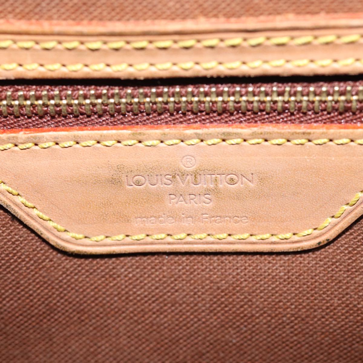 LOUIS VUITTON Monogram Gibeciere GM Shoulder Bag M42246 LV Auth bs15294