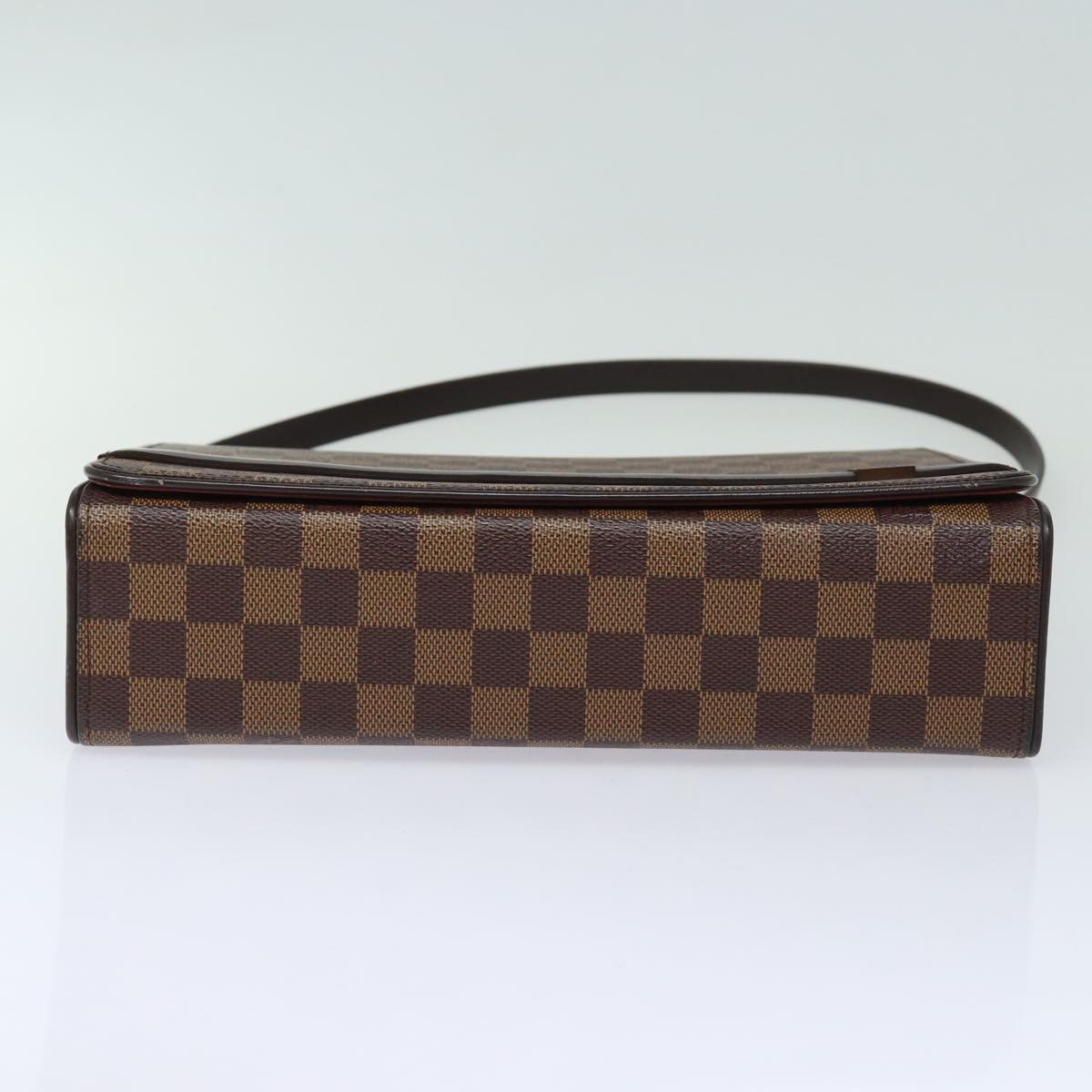 LOUIS VUITTON Damier Ebene Tribeca Carre Shoulder Bag N51161 LV Auth bs15302