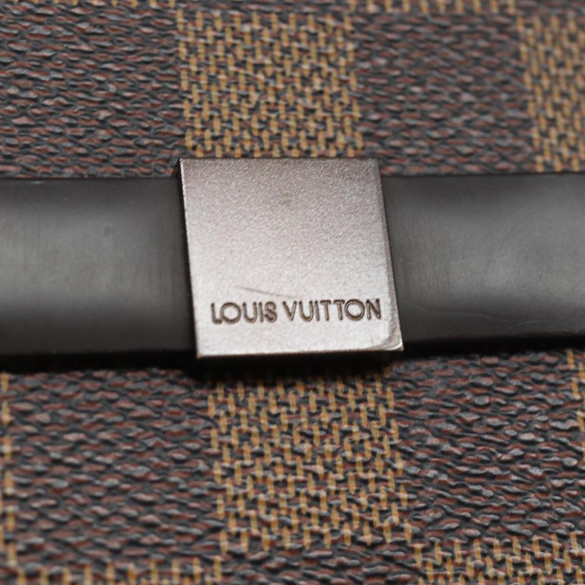 LOUIS VUITTON Damier Ebene Tribeca Carre Shoulder Bag N51161 LV Auth bs15302