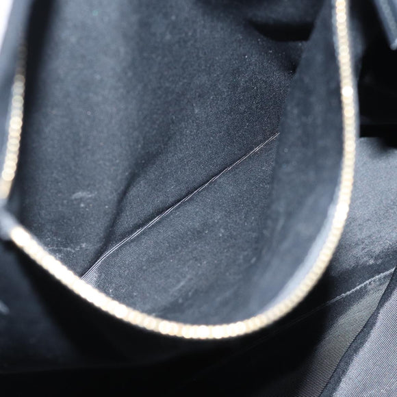 SAINT LAURENT Tote Bag Leather Gray Auth bs15314