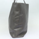 SAINT LAURENT Tote Bag Leather Gray Auth bs15314-4