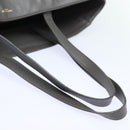 SAINT LAURENT Tote Bag Leather Gray Auth bs15314-7