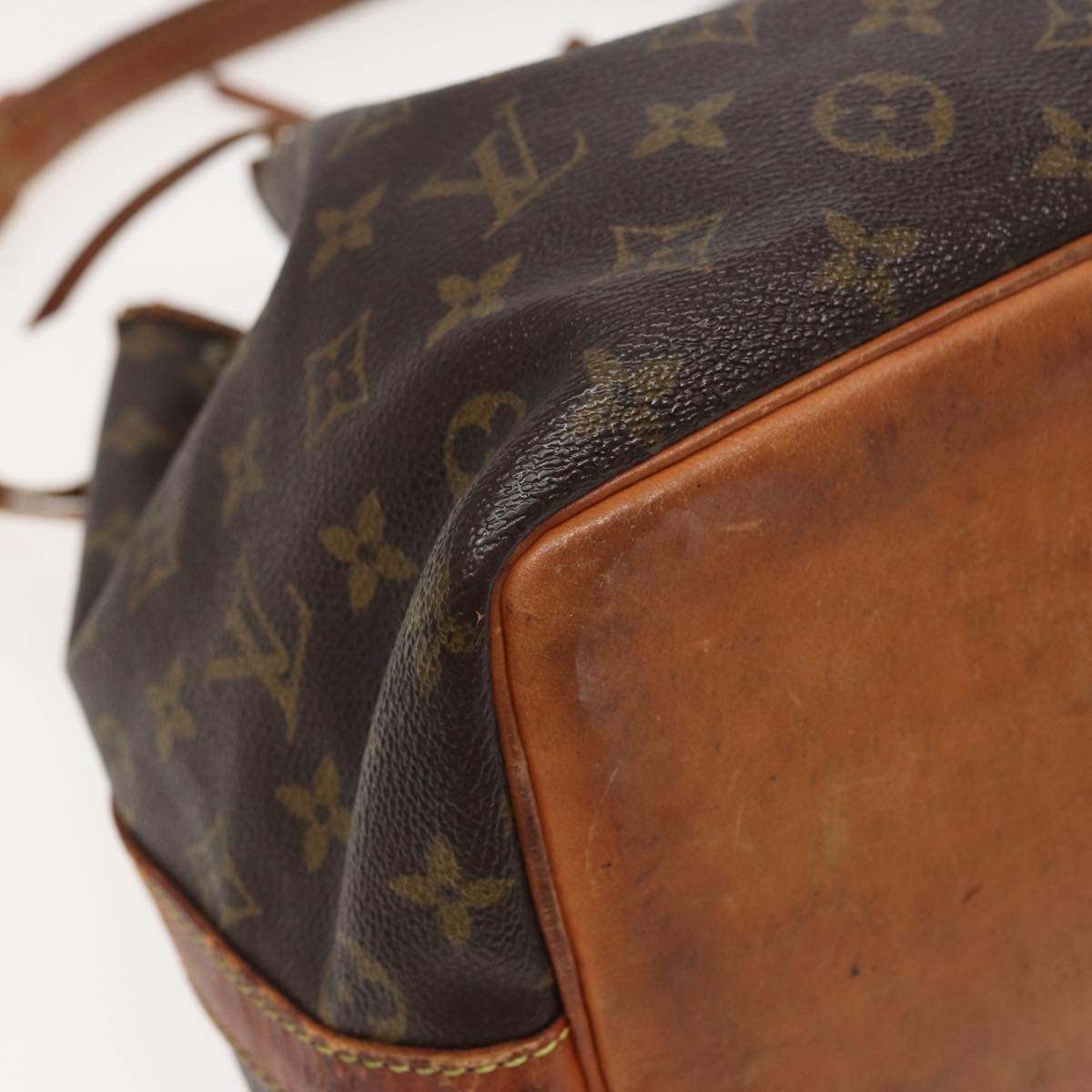 LOUIS VUITTON Monogram Petit Noe Shoulder Bag M42226 LV Auth bs15318