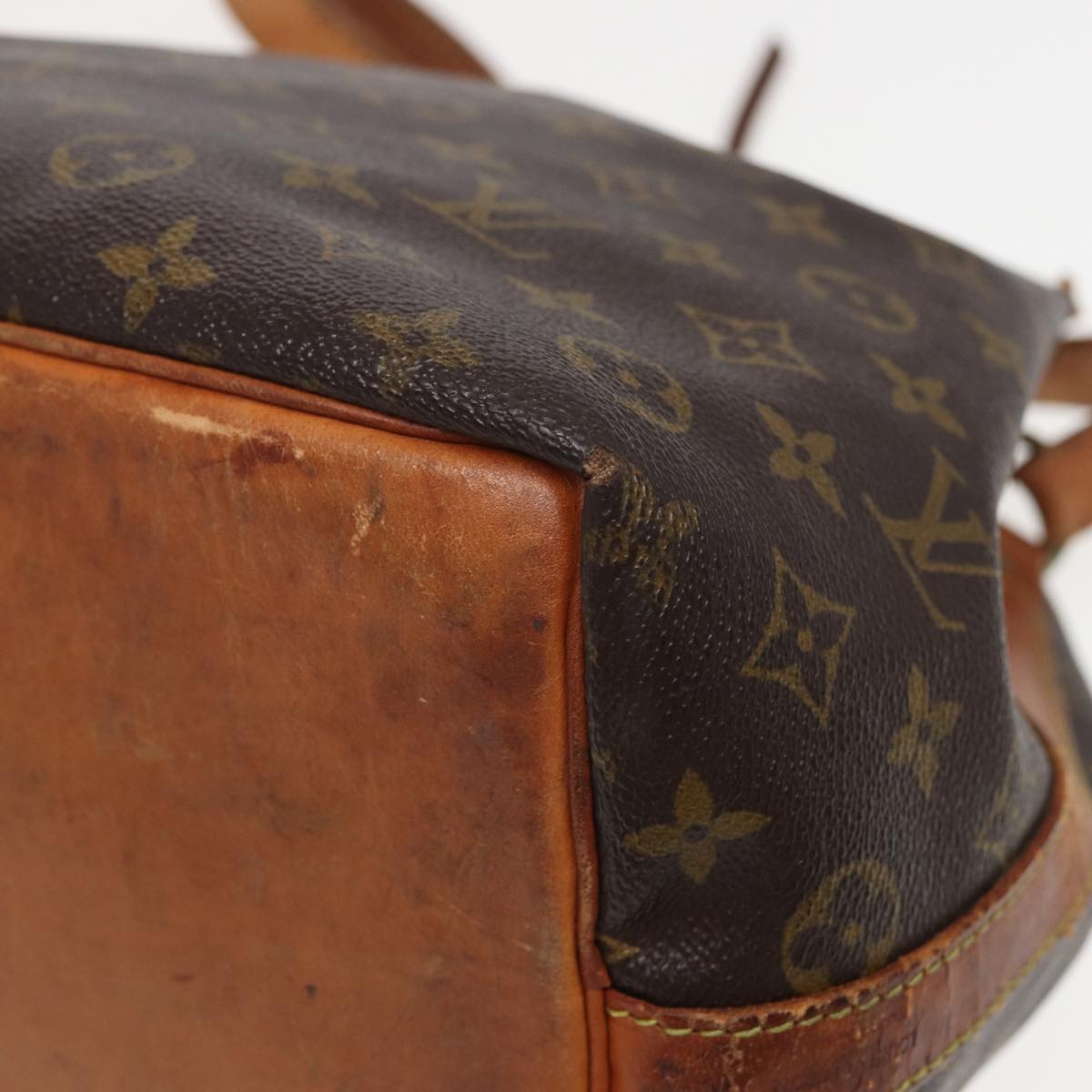 LOUIS VUITTON Monogram Petit Noe Shoulder Bag M42226 LV Auth bs15318