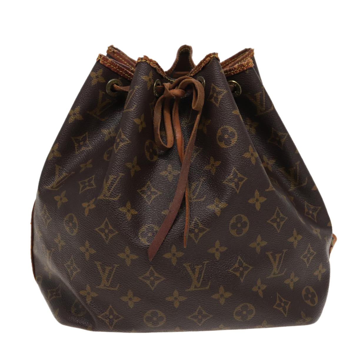 LOUIS VUITTON Monogram Petit Noe Shoulder Bag M42226 LV Auth bs15318