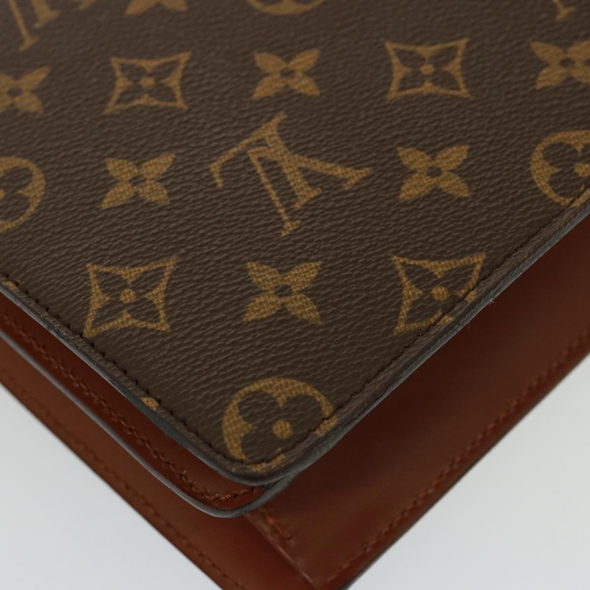 LOUIS VUITTON Monogram Concorde Hand Bag M51190 LV Auth bs15320