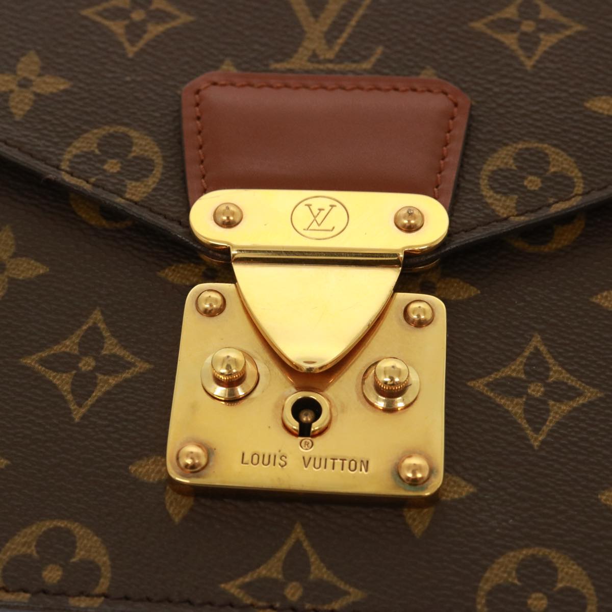 LOUIS VUITTON Monogram Concorde Hand Bag M51190 LV Auth bs15320