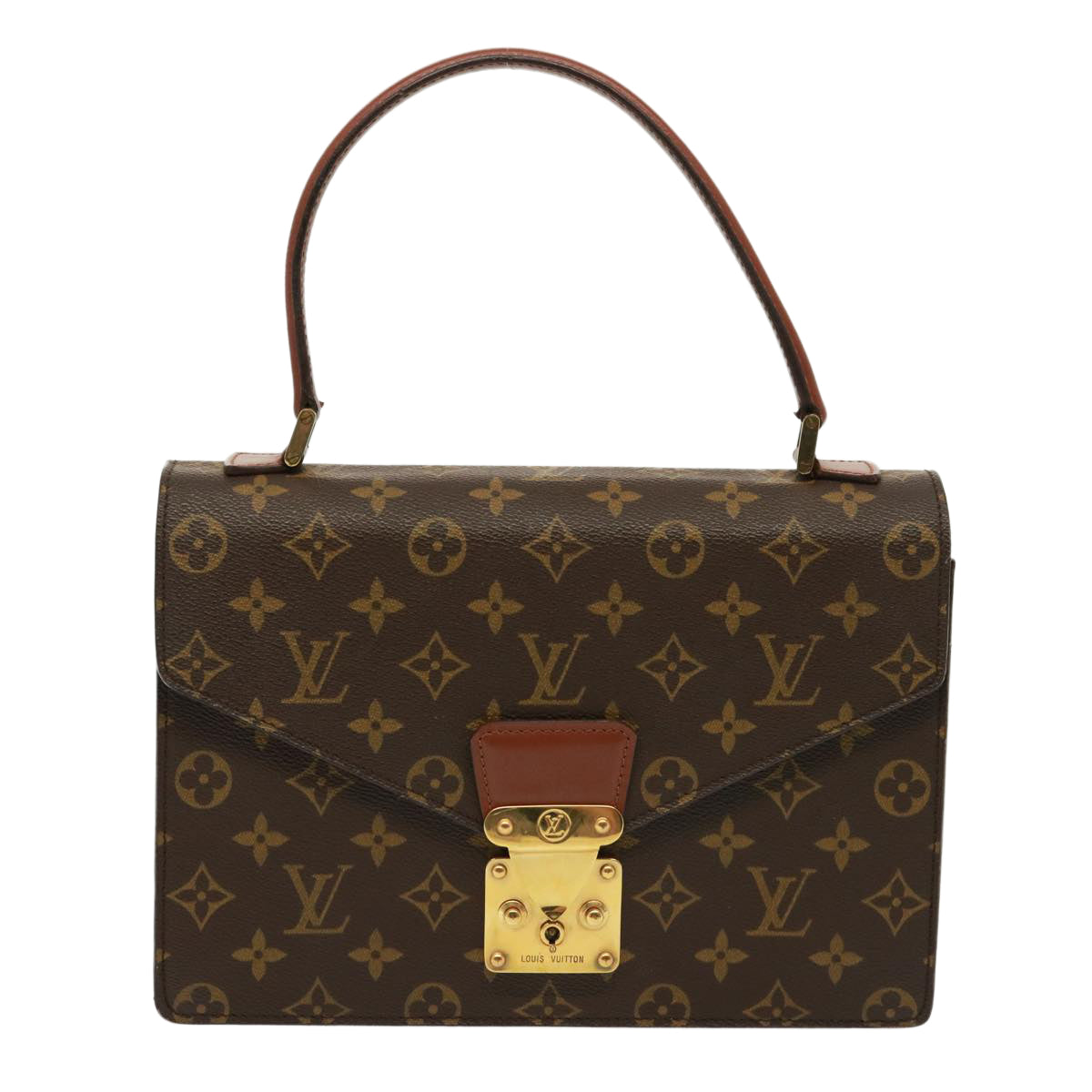 LOUIS VUITTON Monogram Concorde Hand Bag M51190 LV Auth bs15320