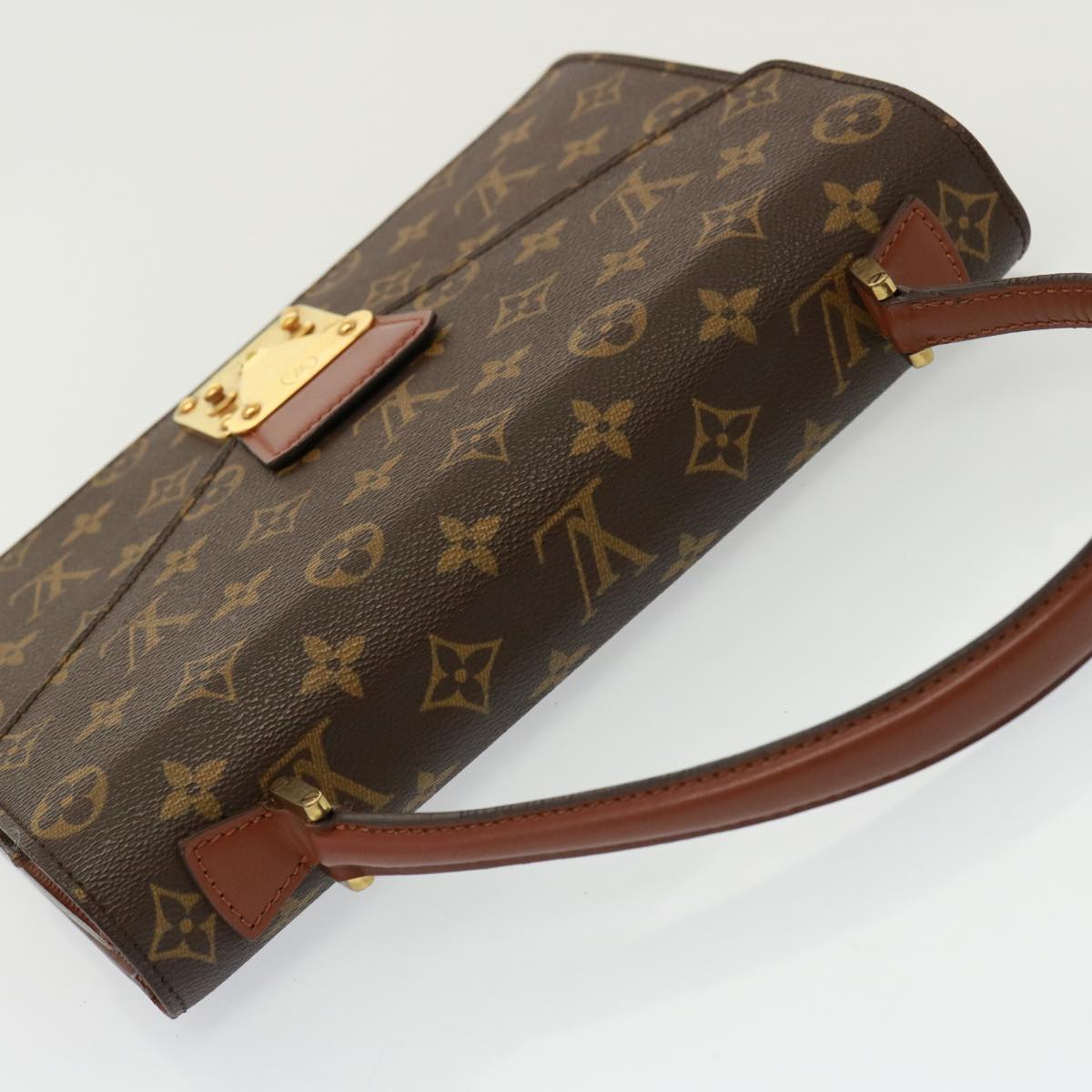 LOUIS VUITTON Monogram Concorde Hand Bag M51190 LV Auth bs15320