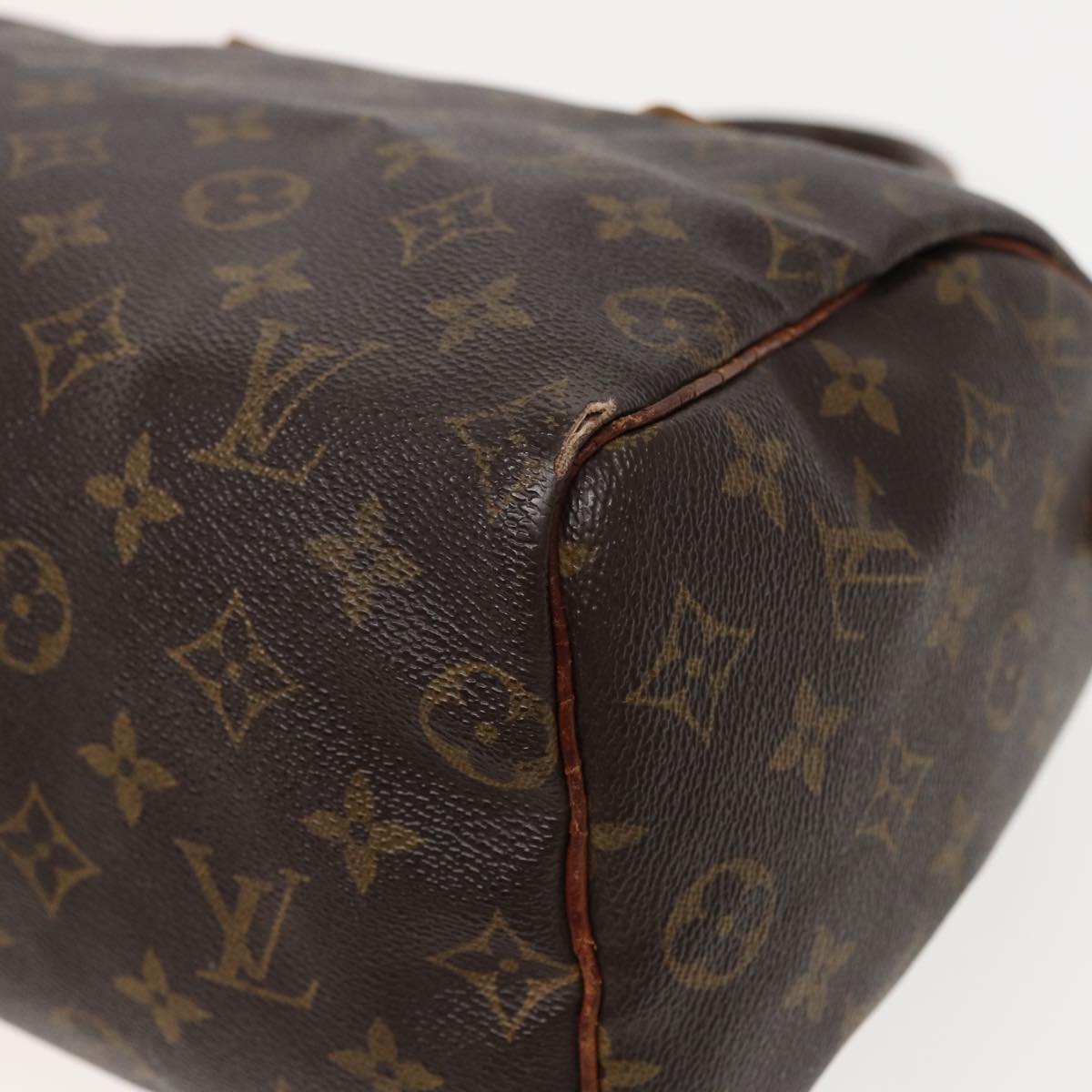 LOUIS VUITTON Monogram Speedy 25 Hand Bag M41528 LV Auth bs15321