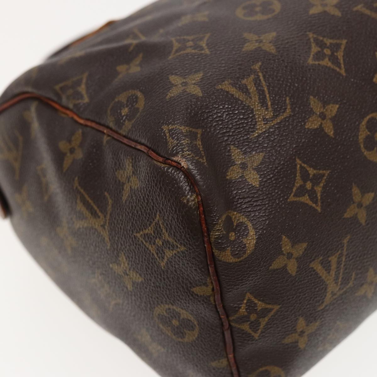 LOUIS VUITTON Monogram Speedy 25 Hand Bag M41528 LV Auth bs15321