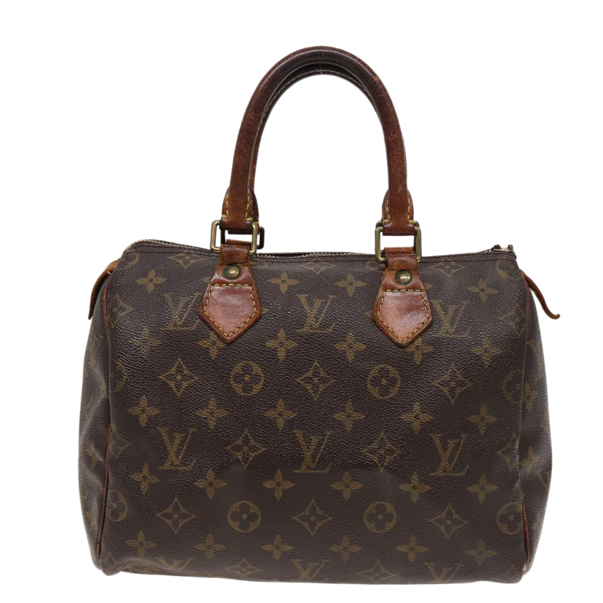 LOUIS VUITTON Monogram Speedy 25 Hand Bag M41528 LV Auth bs15321