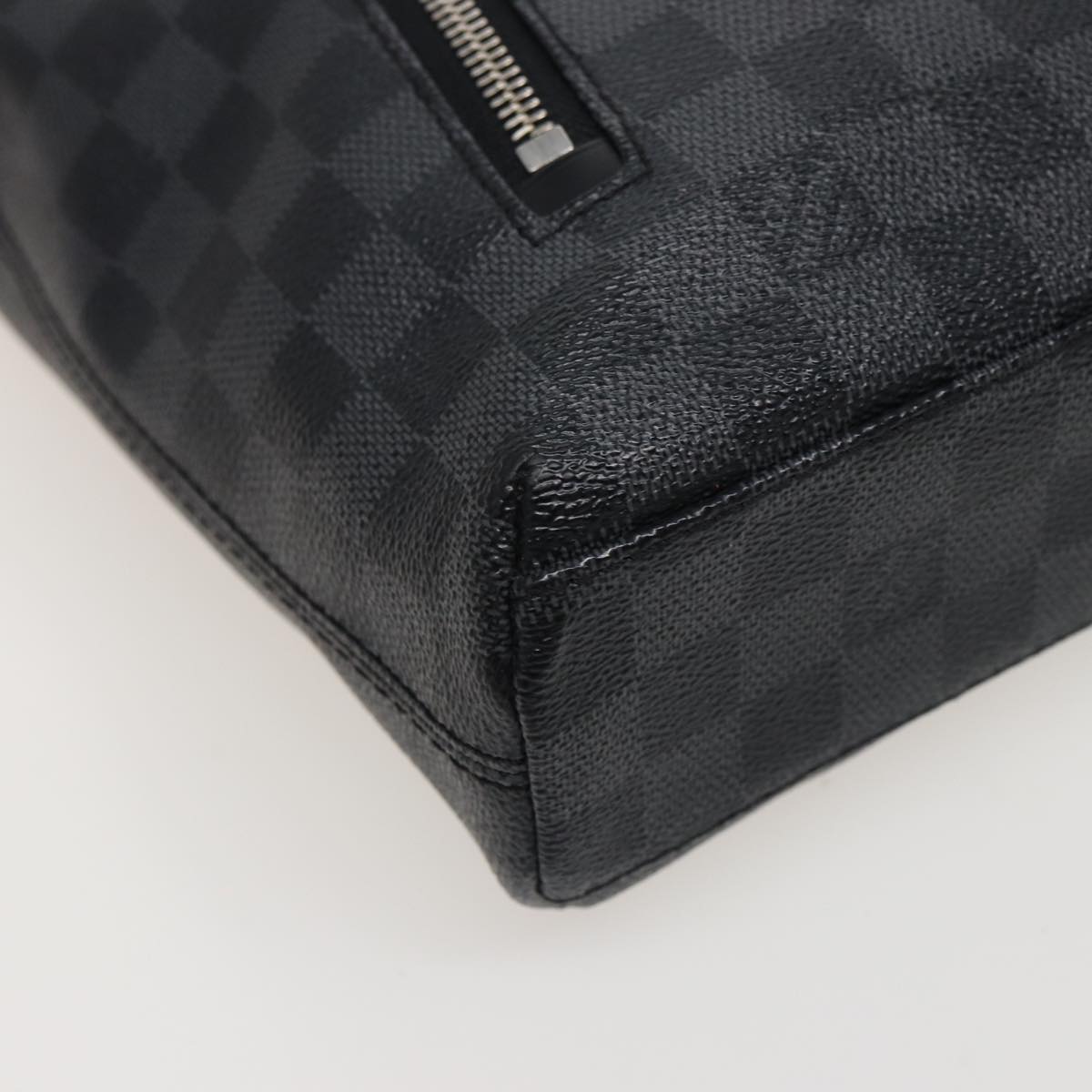 LOUIS VUITTON Damier Graphite Mick MM Shoulder Bag N41106 LV Auth bs15349