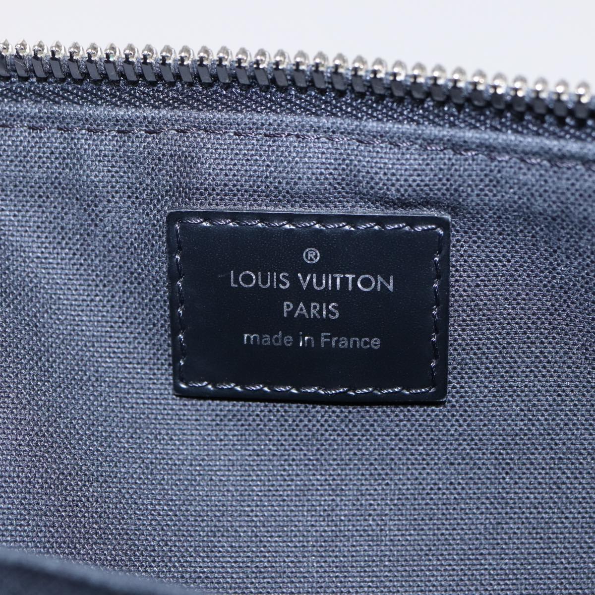 LOUIS VUITTON Damier Graphite Mick MM Shoulder Bag N41106 LV Auth bs15349