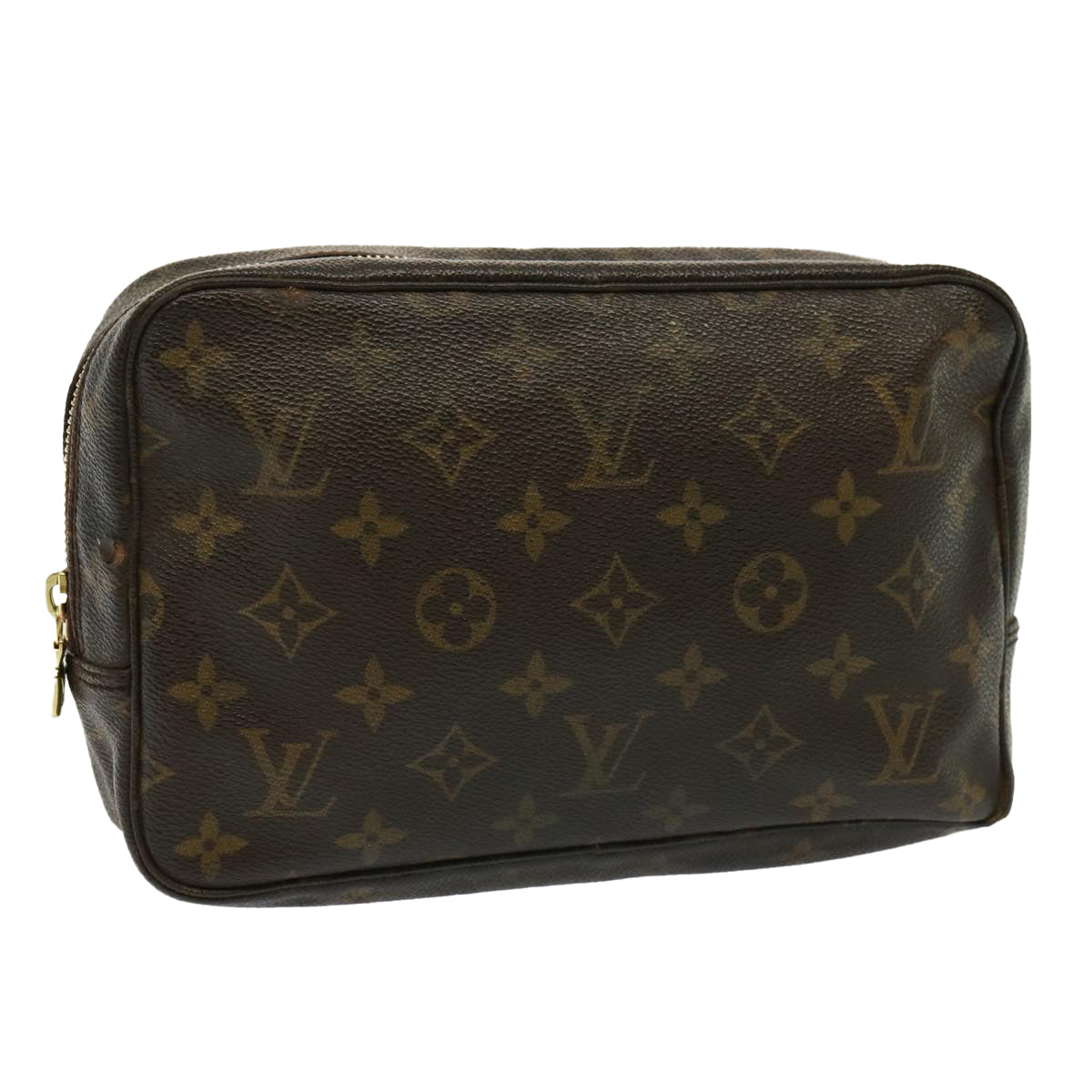 LOUIS VUITTON Monogram Trousse Toilette 23 Clutch Bag M47524 LV Auth bs15368