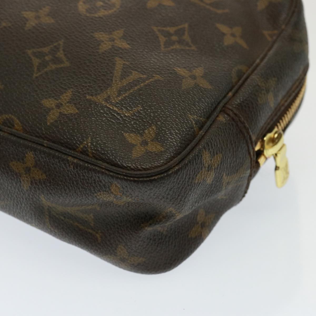 LOUIS VUITTON Monogram Trousse Toilette 23 Clutch Bag M47524 LV Auth bs15368