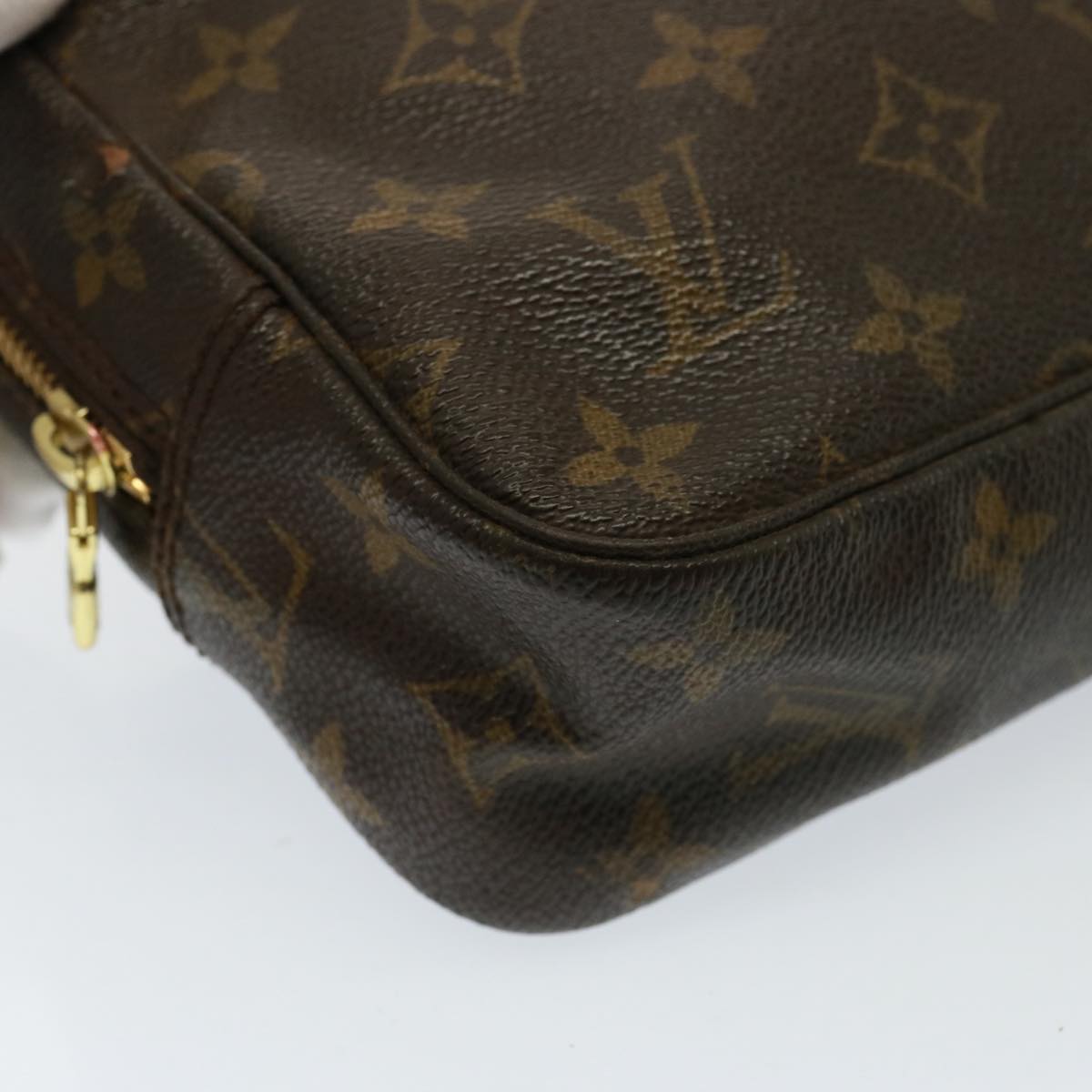 LOUIS VUITTON Monogram Trousse Toilette 23 Clutch Bag M47524 LV Auth bs15368