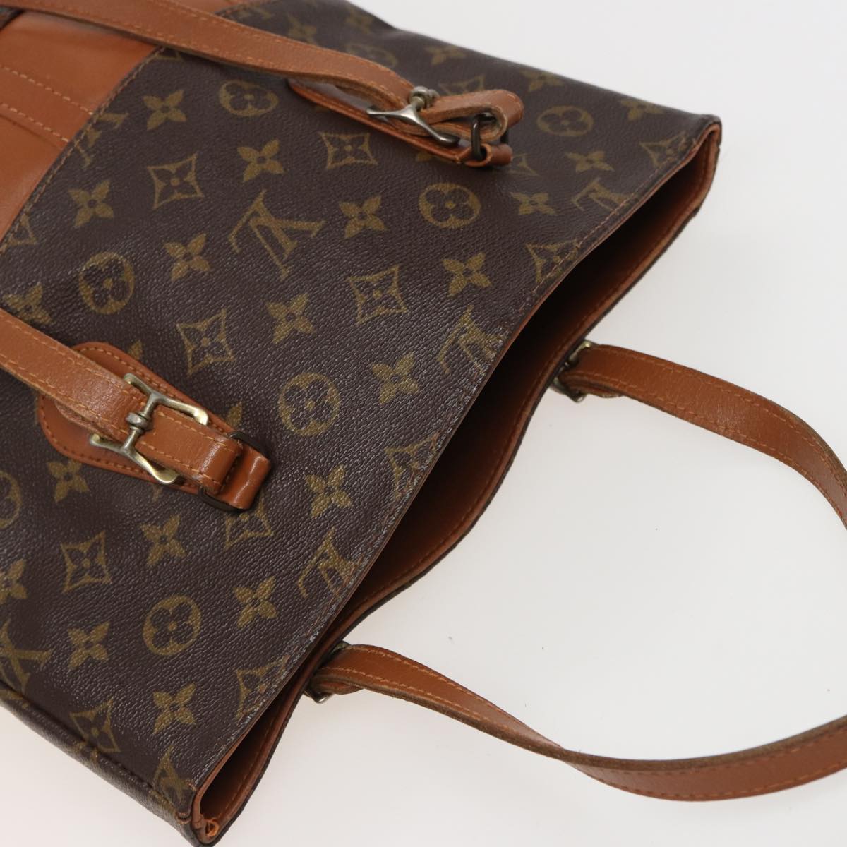 LOUIS VUITTON Monogram Bucket GM Shoulder Bag M42236 LV Auth bs15370