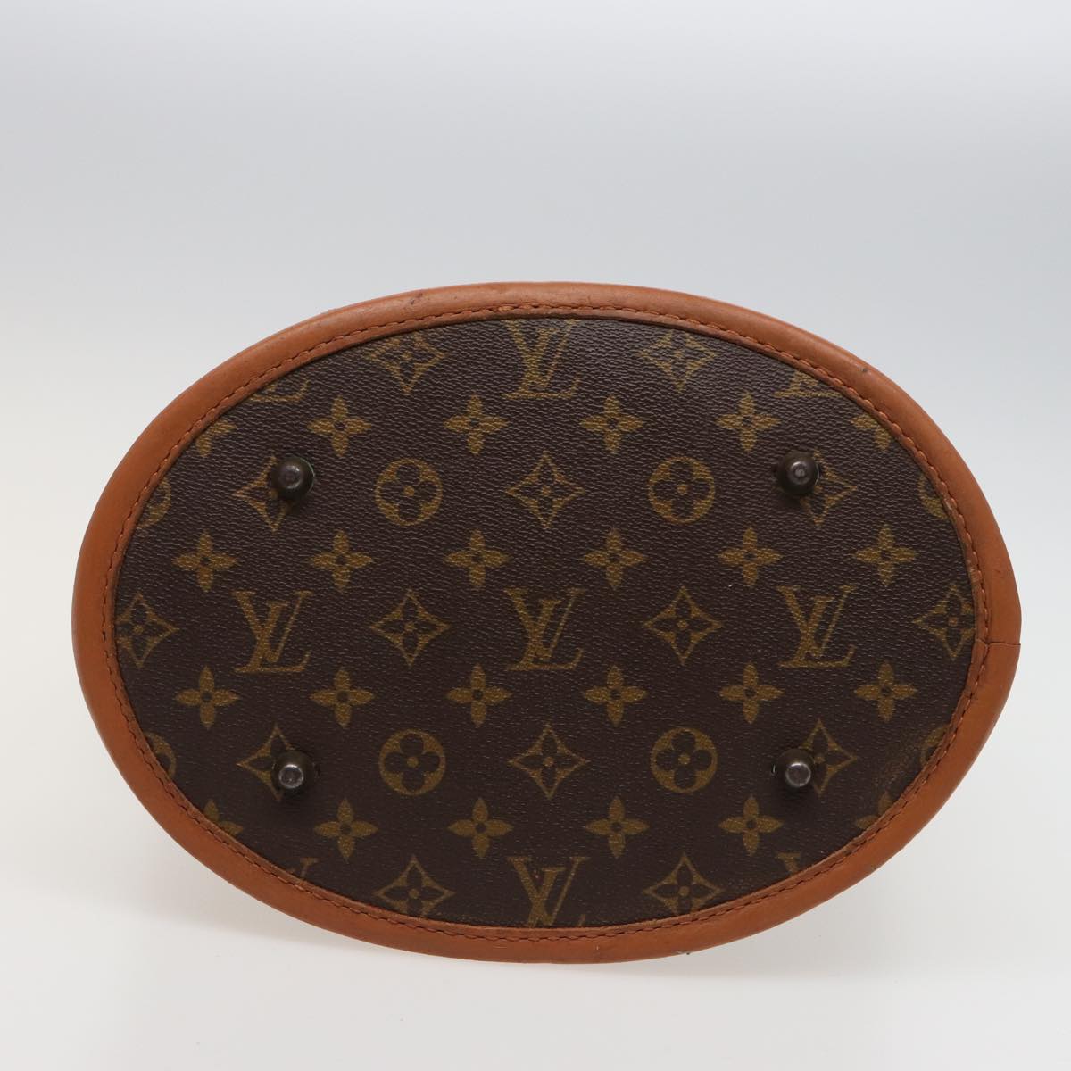 LOUIS VUITTON Monogram Bucket GM Shoulder Bag M42236 LV Auth bs15370