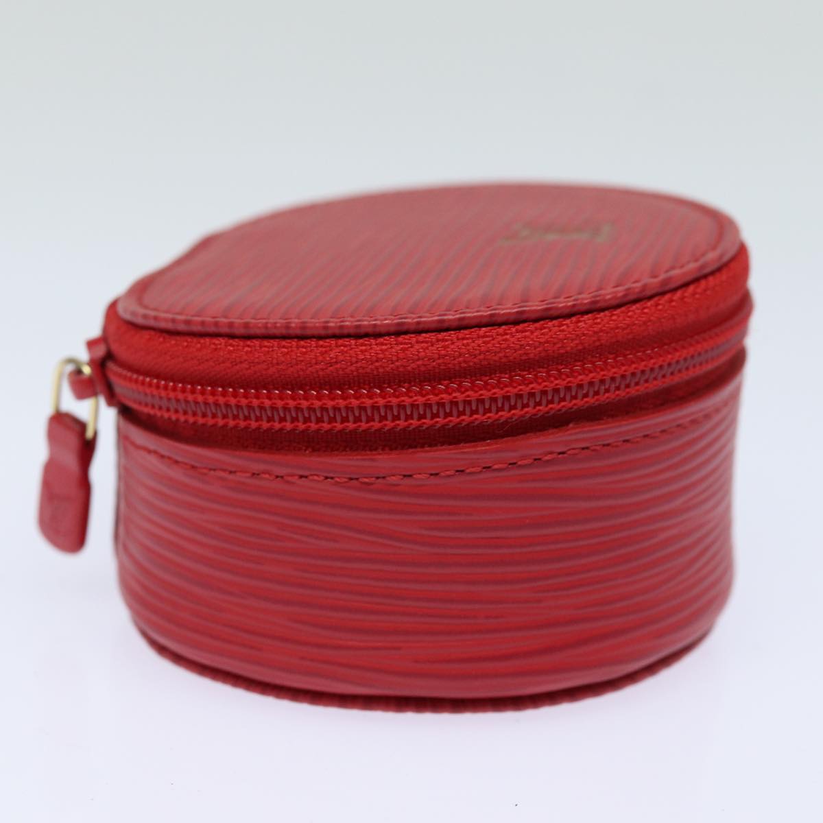 LOUIS VUITTON Epi Ecrin Bijoux 8 Jewelry Box Red M48227 LV Auth bs15388