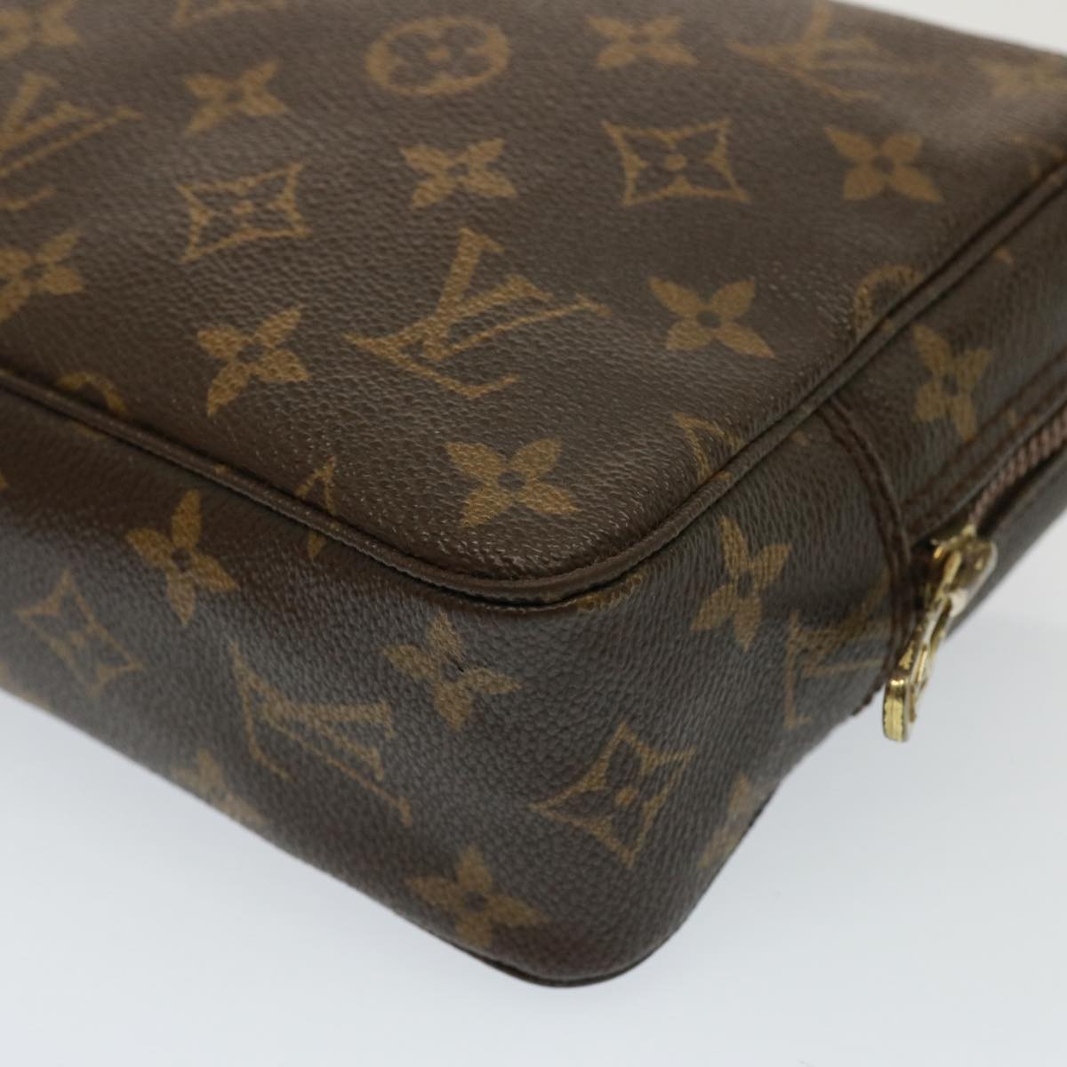 LOUIS VUITTON Monogram Trousse Toilette 23 Clutch Bag M47524 LV Auth bs15391