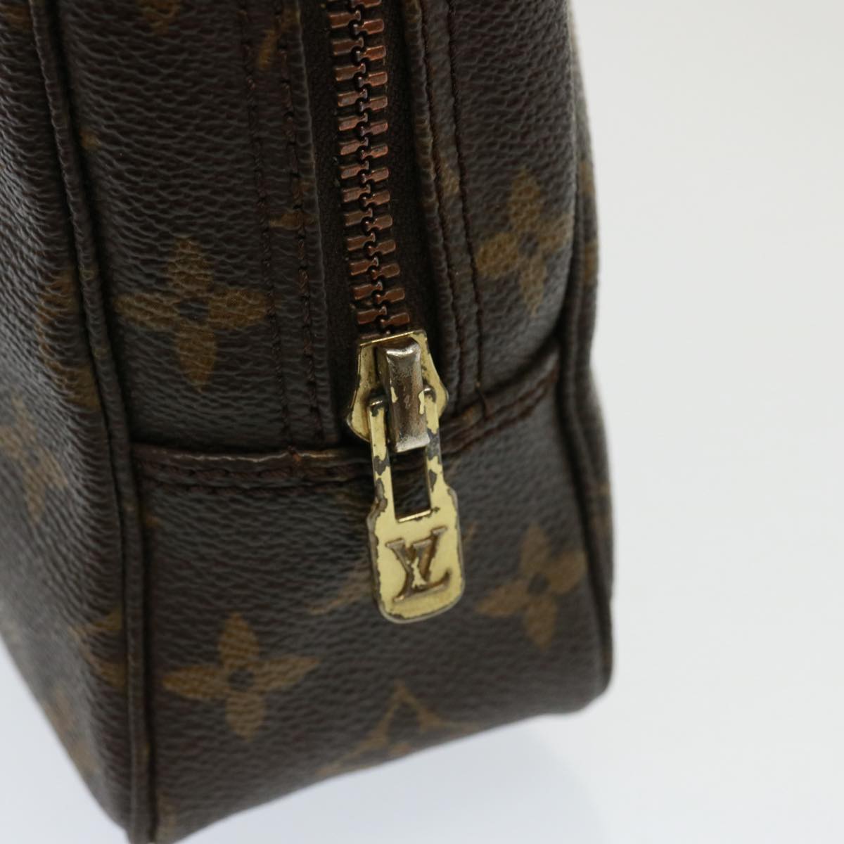 LOUIS VUITTON Monogram Trousse Toilette 23 Clutch Bag M47524 LV Auth bs15391