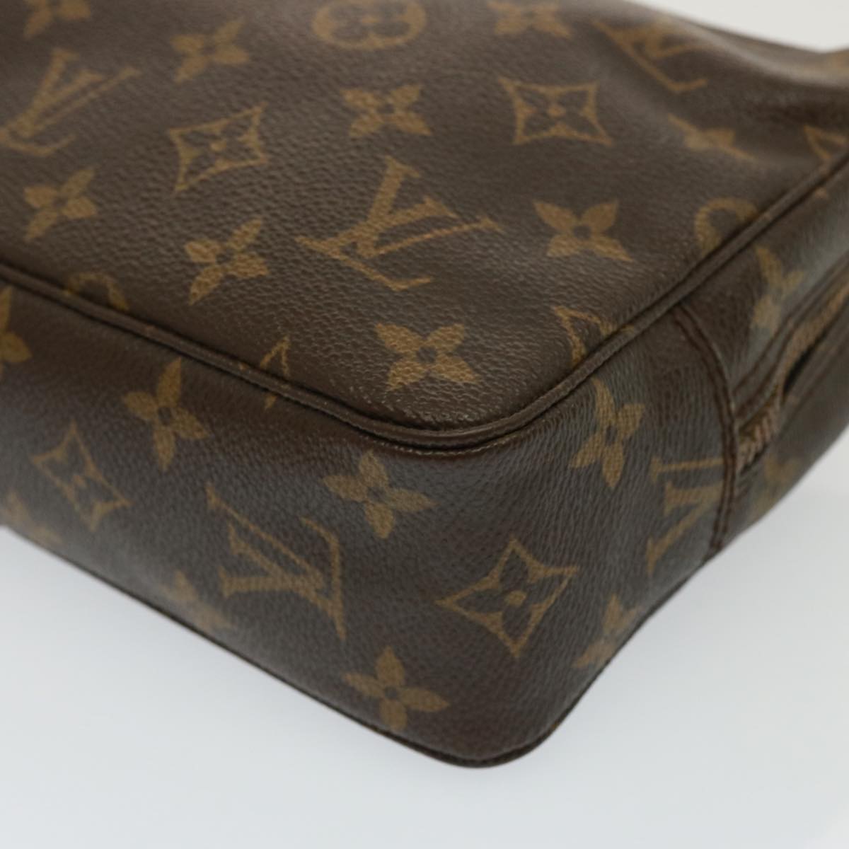 LOUIS VUITTON Monogram Trousse Toilette 23 Clutch Bag M47524 LV Auth bs15391