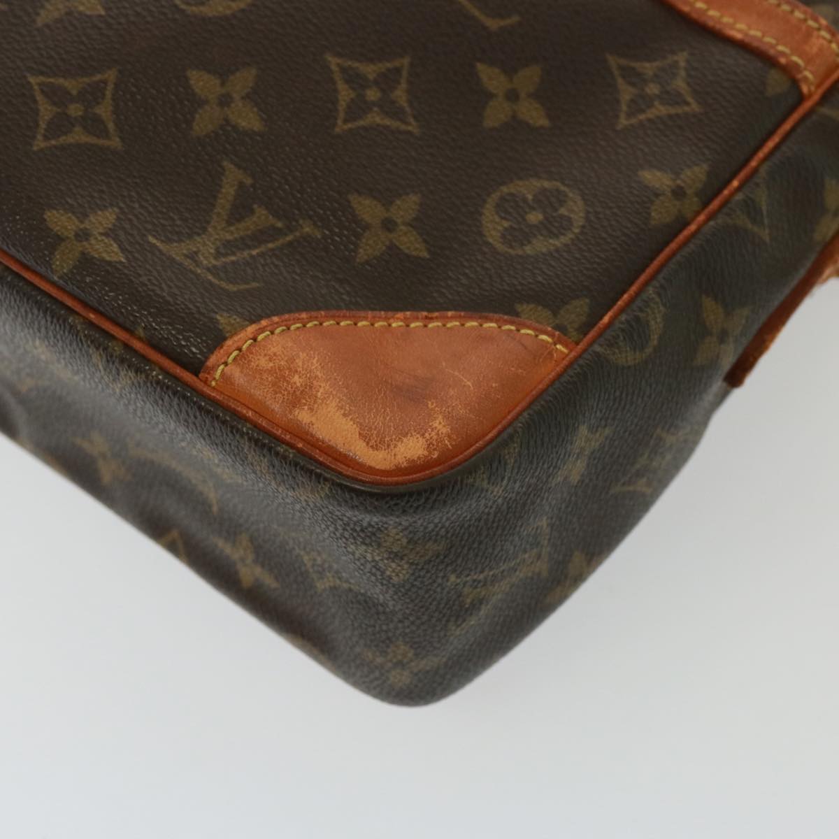 LOUIS VUITTON Monogram Trocadero 27 Shoulder Bag M51274 LV Auth bs15405