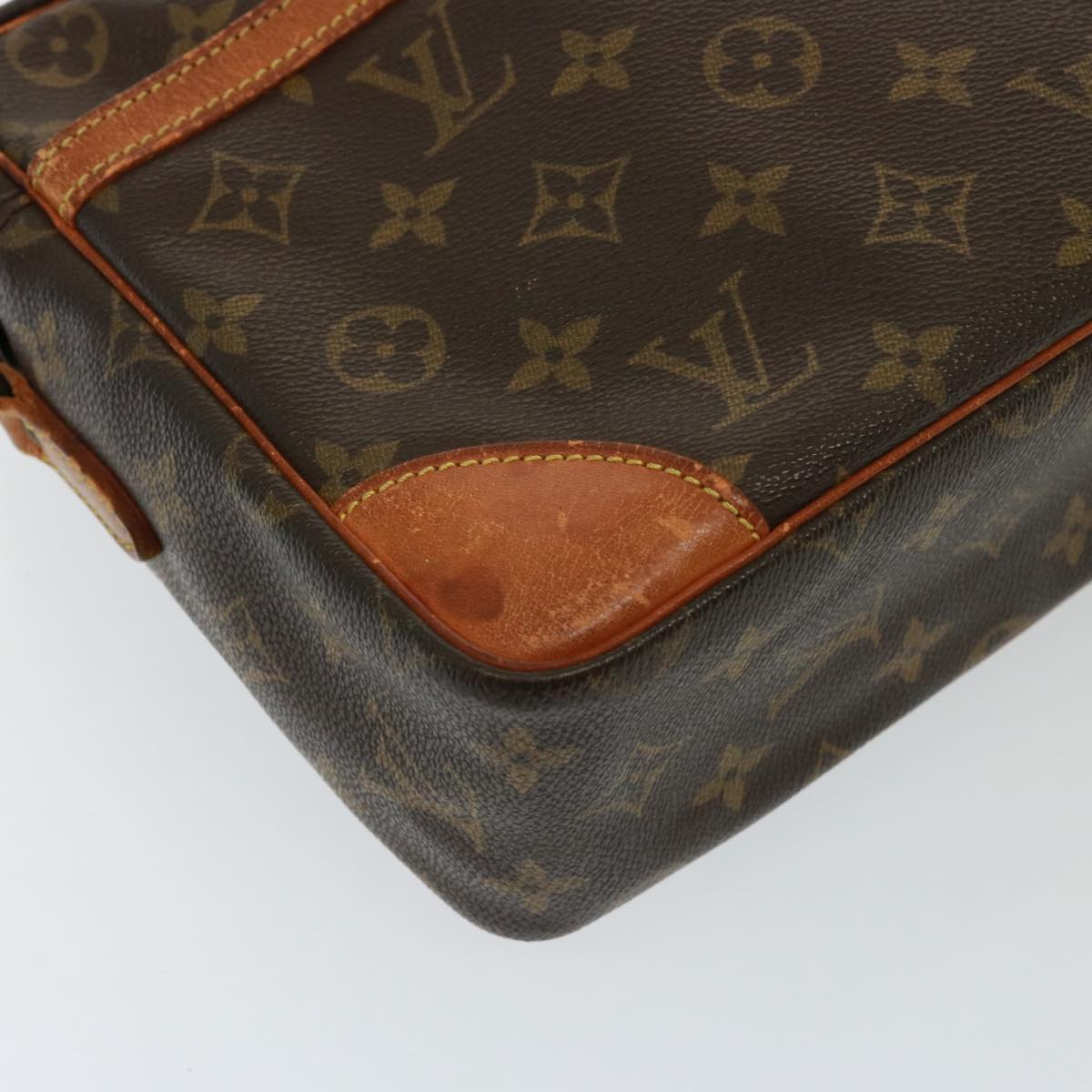 LOUIS VUITTON Monogram Trocadero 27 Shoulder Bag M51274 LV Auth bs15405