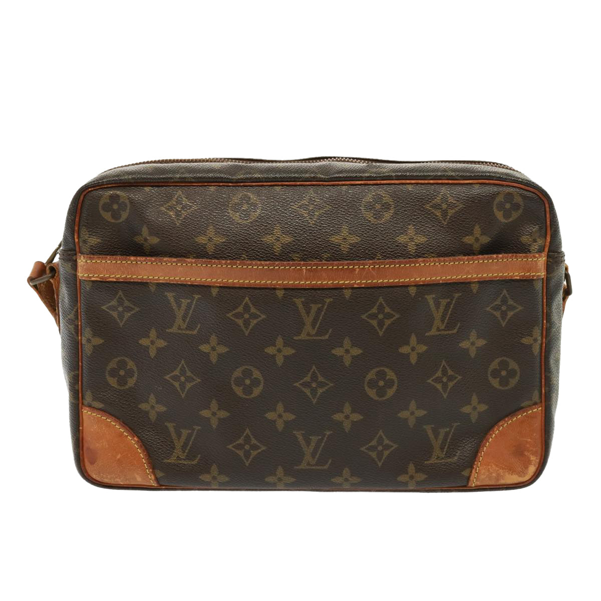 LOUIS VUITTON Monogram Trocadero 27 Shoulder Bag M51274 LV Auth bs15405