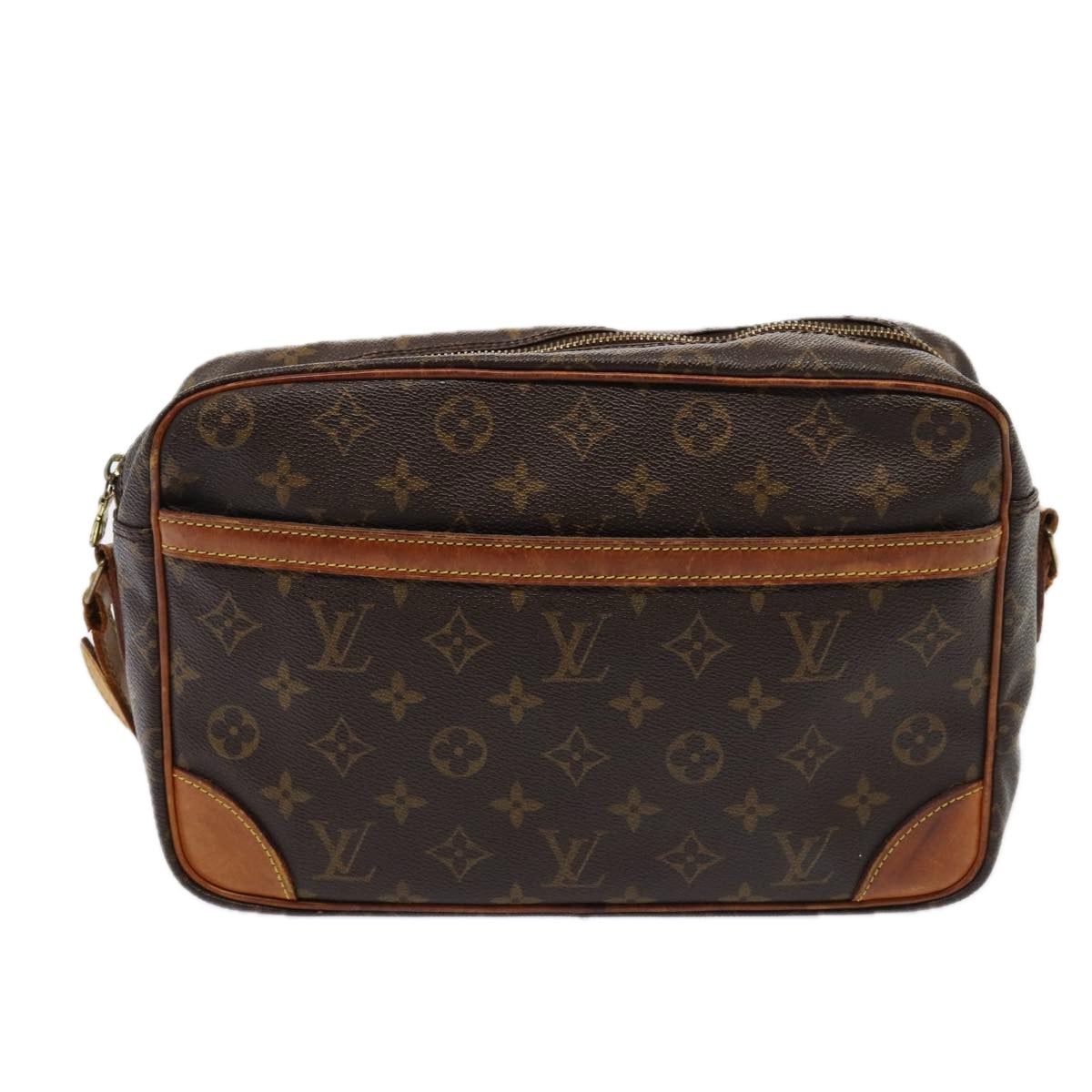 LOUIS VUITTON Monogram Trocadero 27 Shoulder Bag M51274 LV Auth bs15420