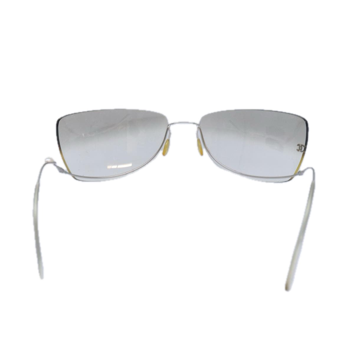 GUCCI Sunglasses Stainless Steel Silver Auth bs15435 - 0