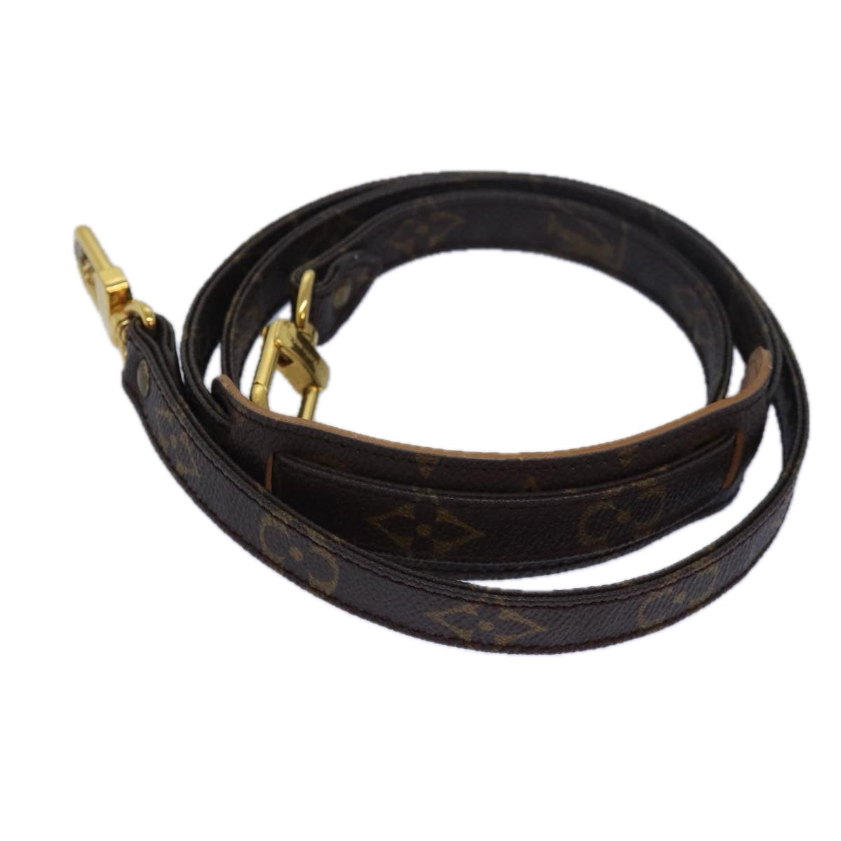 LOUIS VUITTON Monogram Shoulder Strap 43.7"" LV Auth bs15437