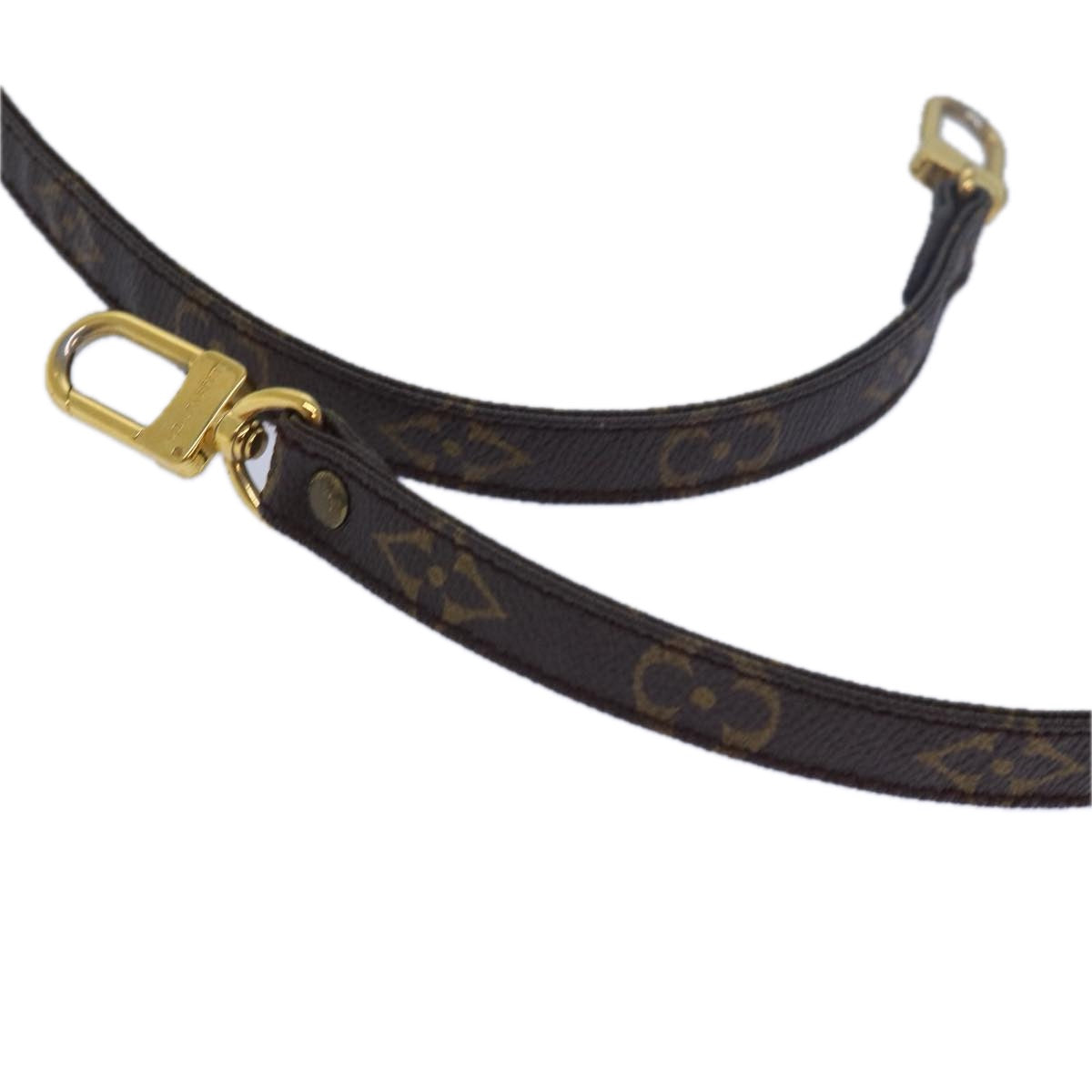 LOUIS VUITTON Monogram Shoulder Strap 43.7"" LV Auth bs15437