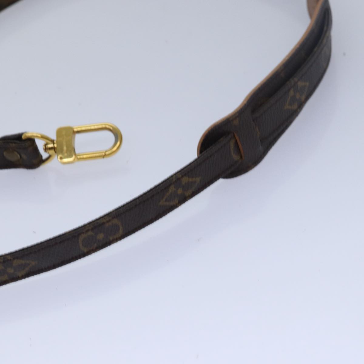 LOUIS VUITTON Monogram Shoulder Strap 43.7"" LV Auth bs15437