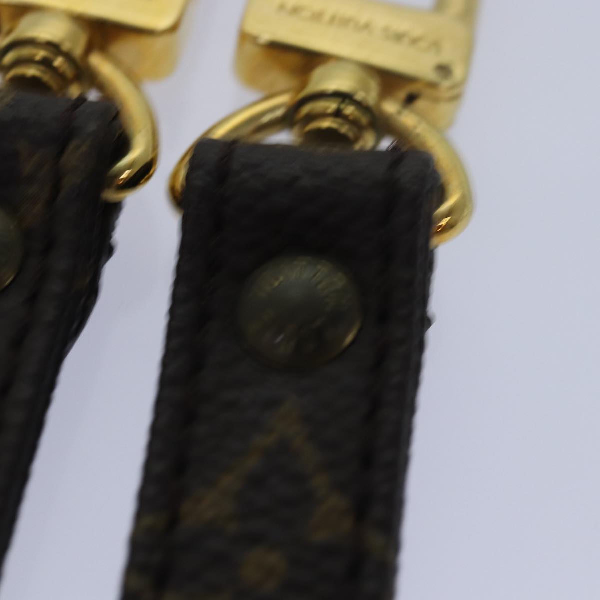 LOUIS VUITTON Monogram Shoulder Strap 43.3"" LV Auth bs15438