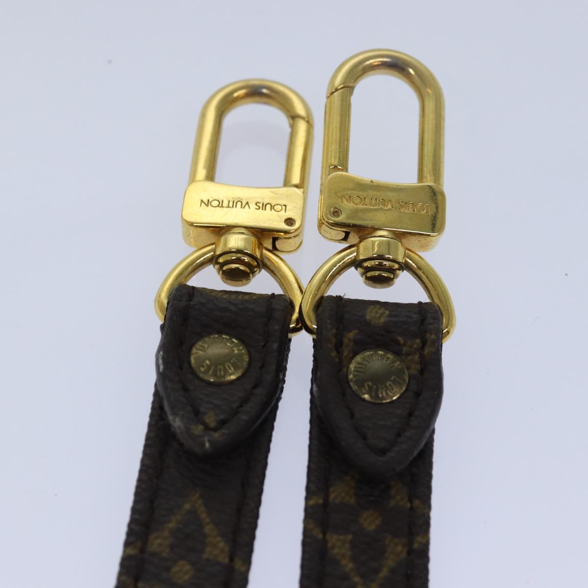 LOUIS VUITTON Monogram Shoulder Strap 43.3"" LV Auth bs15438