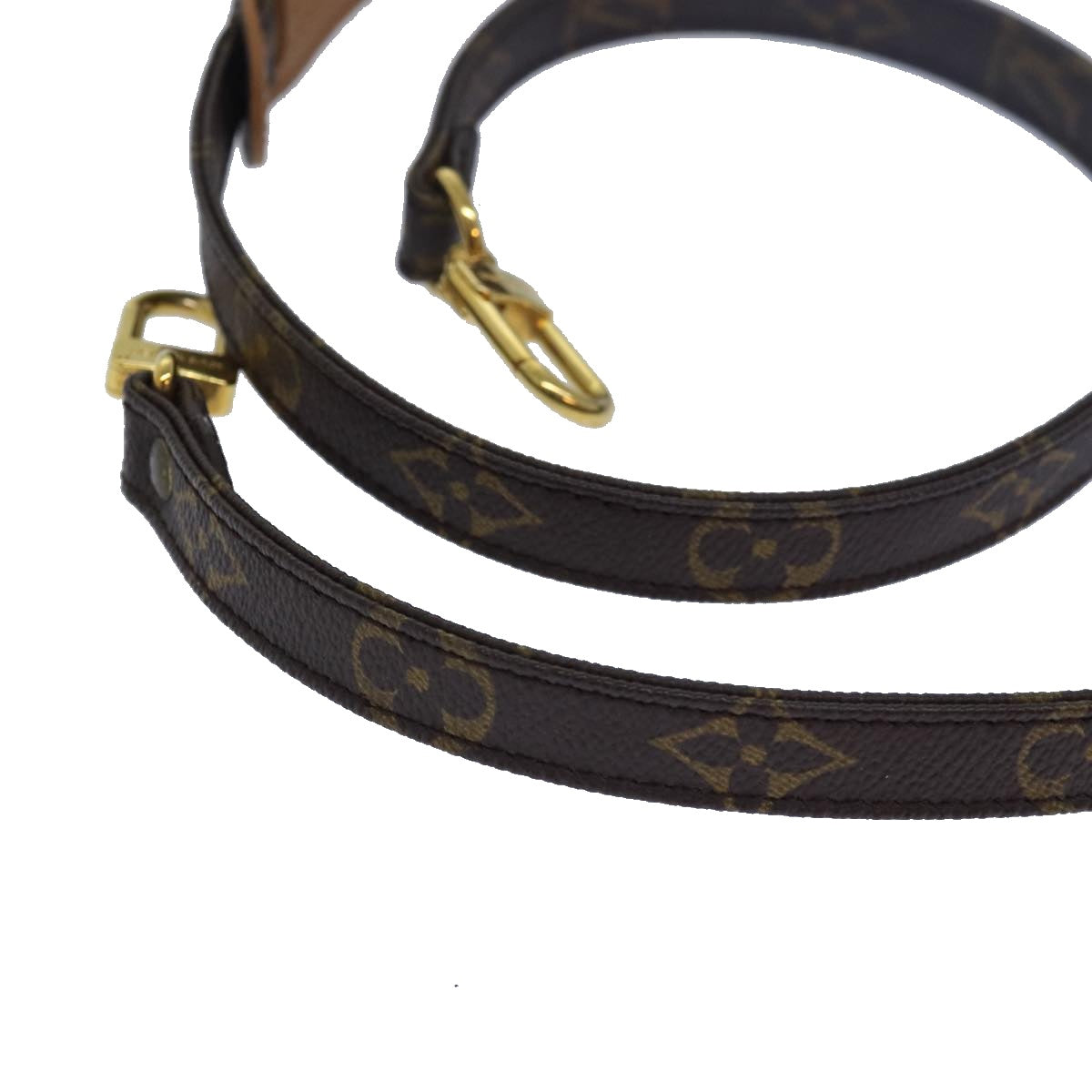 LOUIS VUITTON Monogram Shoulder Strap 43.3"" LV Auth bs15438 - 0